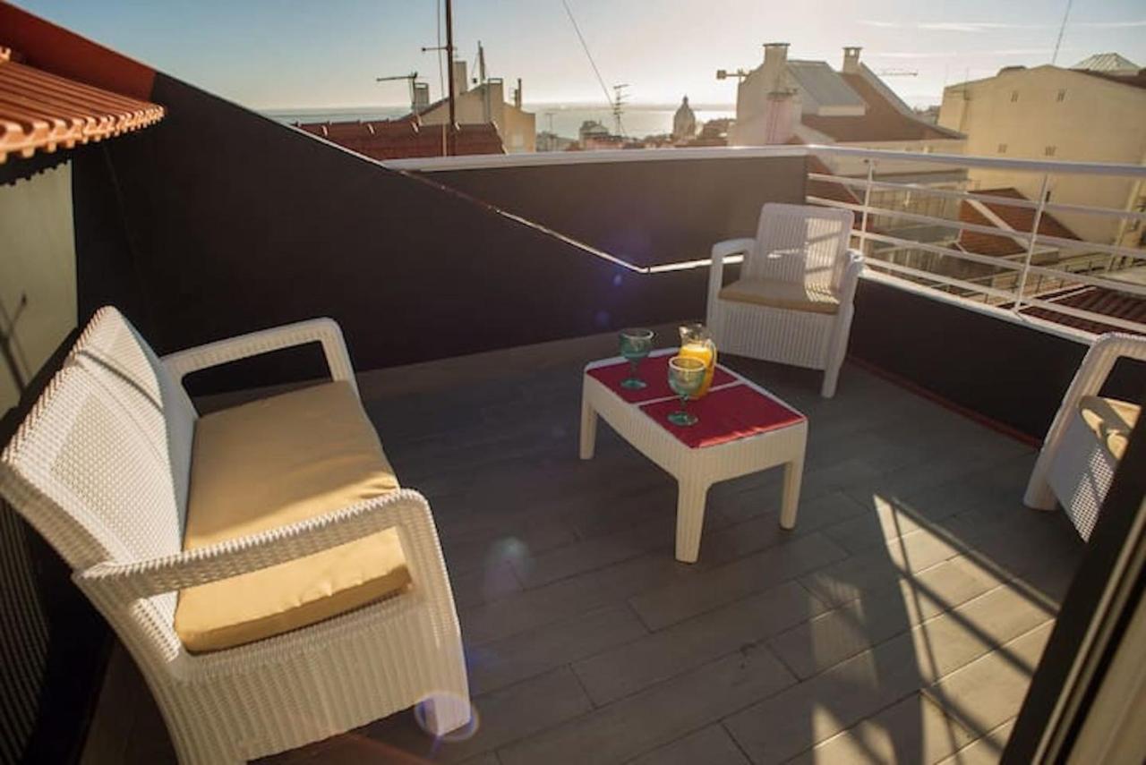 ליסבון Rooftop Terrace-Sao Gens Apartments מראה חיצוני תמונה