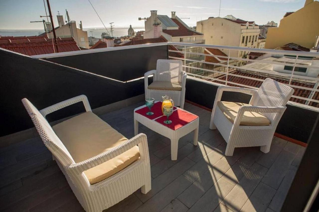 ליסבון Rooftop Terrace-Sao Gens Apartments מראה חיצוני תמונה